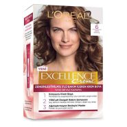 کیت رنگ مو لورآل سری Excellence Cream شماره 6 رنگ قهوه ای روشن